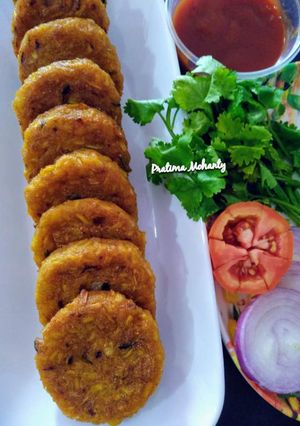 A picture of Banana Steam Tikki.