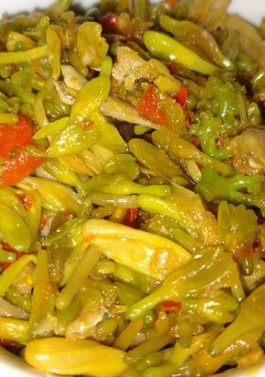 Foto resep Tumis bunga pepaya #2