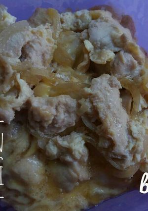 Foto resep Chicken donburi simple !