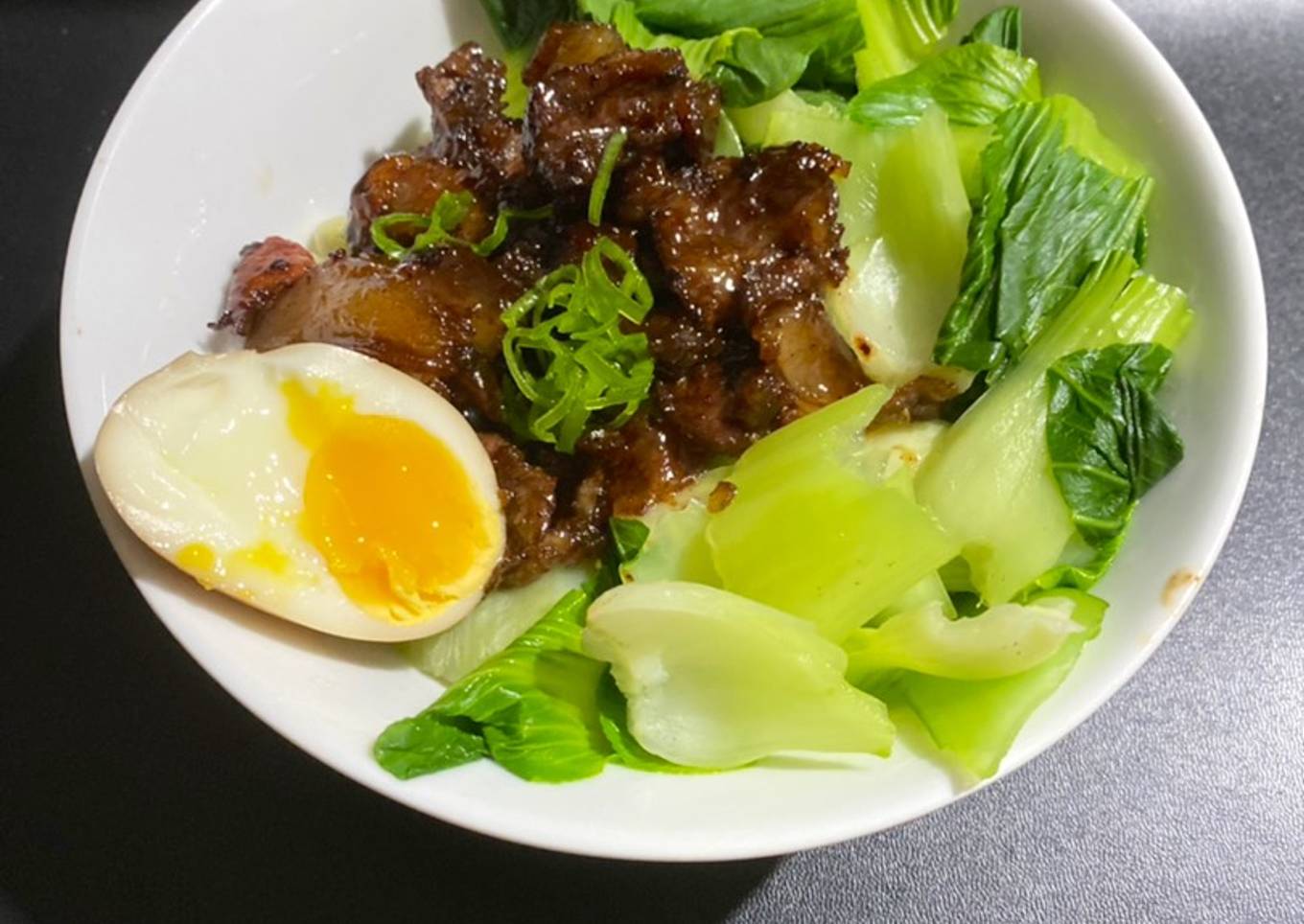 Pork honey Chinese BBQ Noodle