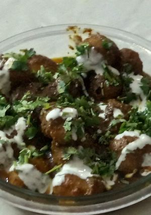 A picture of Nawabi aloo dum.