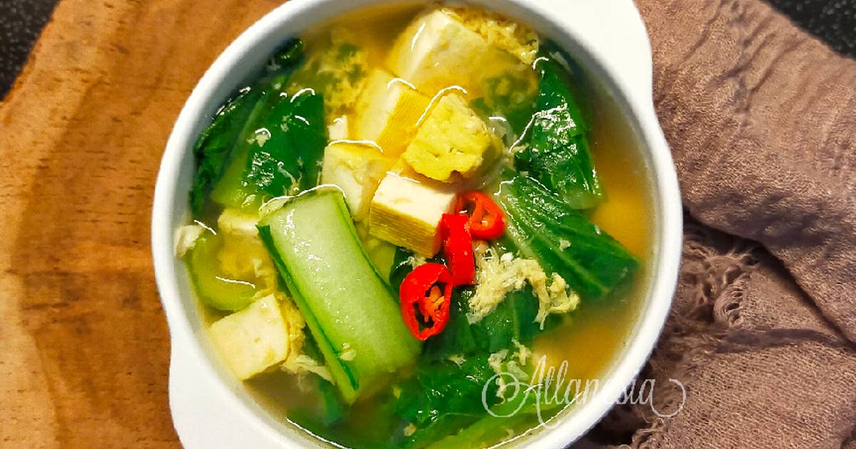 Resep Sup Tahu Sayur Oleh Mas Bro Cookpad