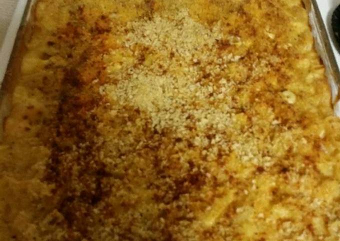 Steps to Make Perfect Homestyle baked macaroni and cheese