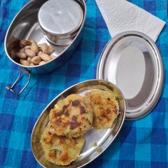 Sweet potato tikki A picture of Sweet potato tikki.