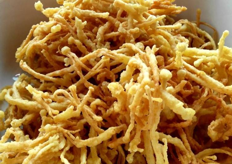 Crunchy Fried Enoki