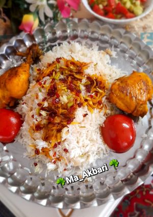عکسی از دستور 🌺زرشک پلو