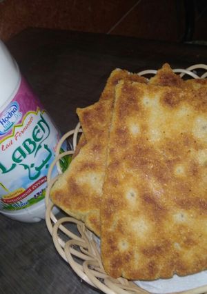 صورة لوصفة كسرة او اغروم اقورن