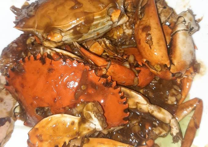 KEPITING MENTEGA LADA HITAM ❤