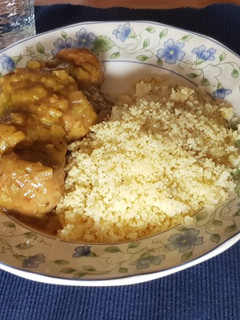 Una foto de Álbondigas mozárabes con cous-cous