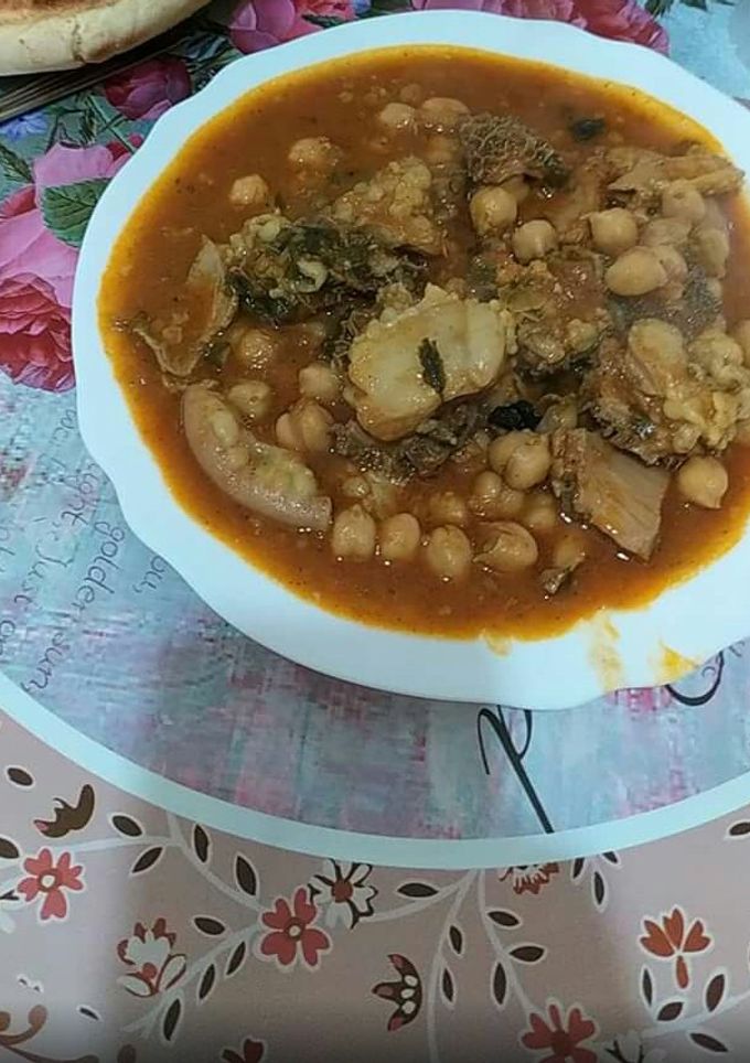 صورة لوصفة دوارة بالحمص