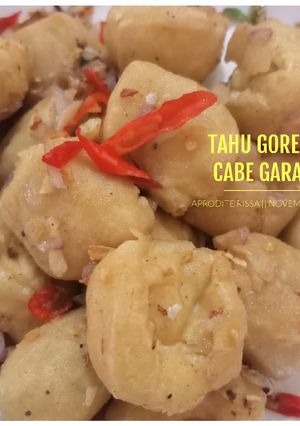 Foto resep Tahu Goreng Cabe Garam