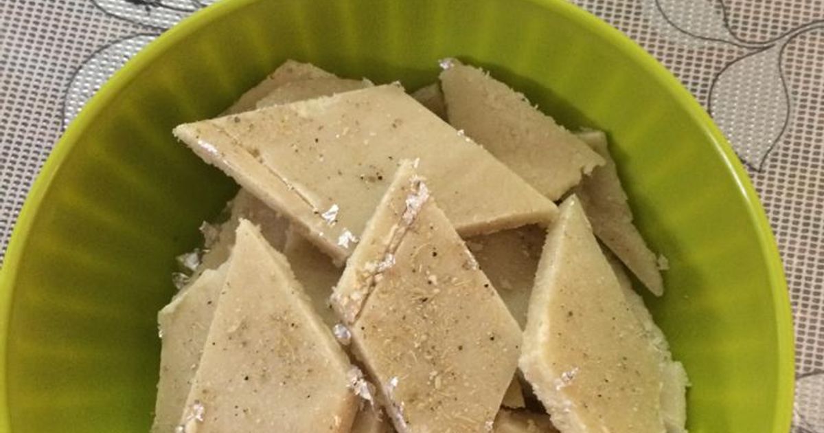Peanut Katli Recipe By Rita Mehta ( Super Chef )