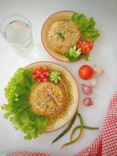 Foto resep Nasi Goreng Cabe Ijo Ikan Asin