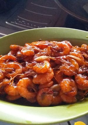 Foto resep Udang Goreng Mentega Simple & Enak