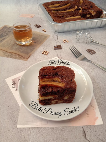 Cara Buat Bolu Pisang Coklat Enak