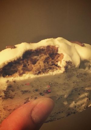 A picture of Chocolate Cream Oatmeal pie.
