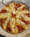 Pizza Peperoni caseira