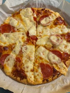 Foto de Pizza Peperoni caseira