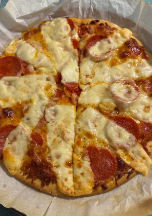 Foto de Pizza Peperoni caseira