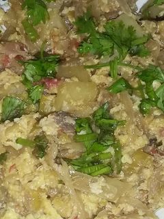 صورة لوصفة شكشوكة بالبصل