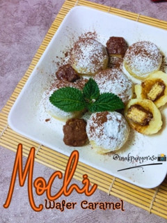 Foto resep Mochi Wafer Caramel (tanpa tp.ketan - dalam gram)
