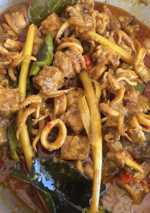 Foto resep Cumi gulai tempe