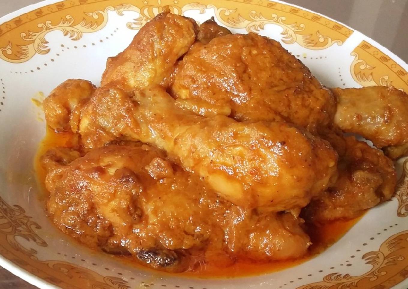 Rendang ayam simple
