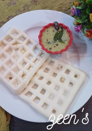 A picture of Waffle Dosas.