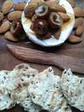 Queso Camembert al Horno con Frutos Secos y Miel de Palma