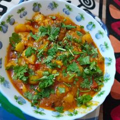 Jeera Aloo Curry A picture of Jeera Aloo Curry.
