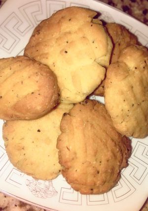 Condensed milk, coconut cookies ainihin hoton girkin