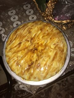 صورة لوصفة كيكه بالكريم كراميل