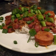 A picture of Red Beans and Rice.