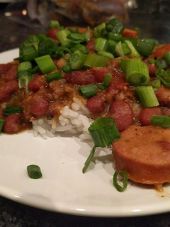 A picture of Red Beans and Rice.