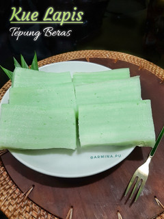 Foto resep Kue Lapis Tepung Beras