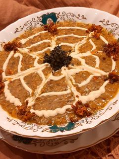 عکسی از دستور آش عدس
