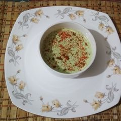 A picture of Palak Raita.