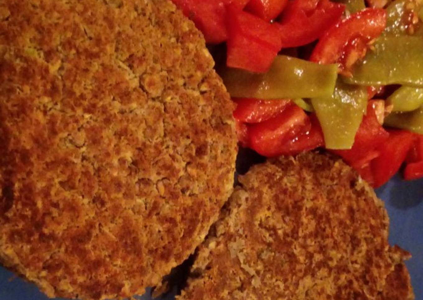 Hamburguesas de lentejas