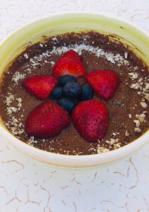 Φωτογραφία της συνταγής Chocolate chia seeds pudding