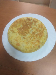 Una foto de Tortillón de papas cocidas