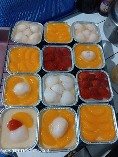 Foto resep Puding Susu Buah