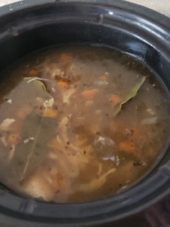 A picture of Chicken soup.