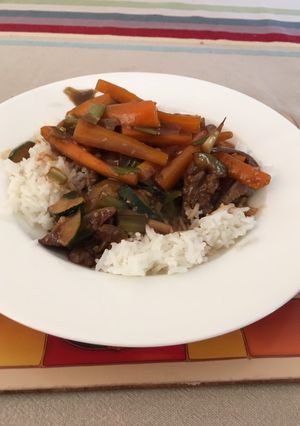 A picture of Sesame Beef.