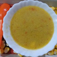 A picture of Sweetcorn soup.