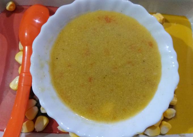 Simple Way to Make Speedy Sweetcorn soup