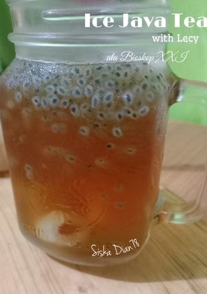 Foto resep Ice Java Tea ala Bioskop XXI with lecy