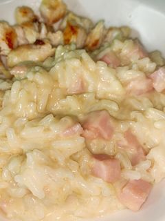 Foto de Falso Risotto de fiambre e queijo