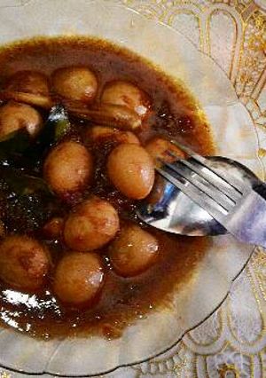 Foto resep Semur telur puyuh #PR_anekasemur