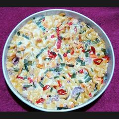 A picture of Macaroni Frittata.