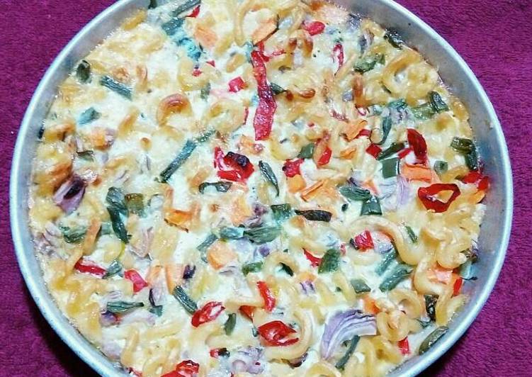 Recipe of Ultimate Macaroni Frittata
